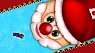 WormsZone.io Pro Giant Slither Snake Top 01 /Trolling Best World Record WormsZoneio #635