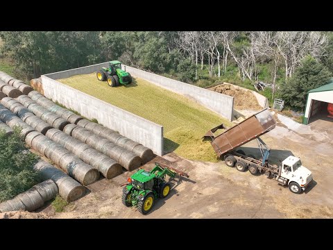 Filling the Silage Pits