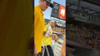 Sparky Stomps the bus - NAU Lumberjacks - Kenny Dillingham takes field at end - ASU Sun Devils 2025