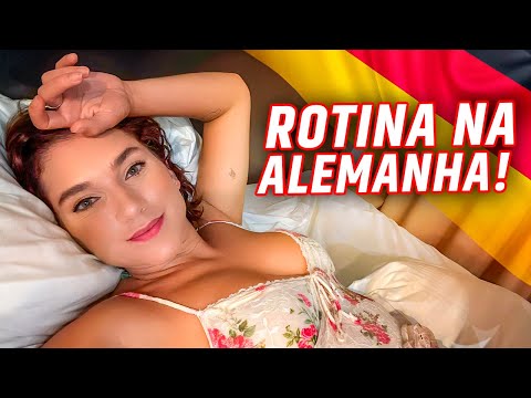 MINHA ROTINA NA ALEMANHA! 🇩🇪