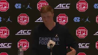 UNC Quarterback Billy Edwards Jr. Previews Ireland Game vs TCU