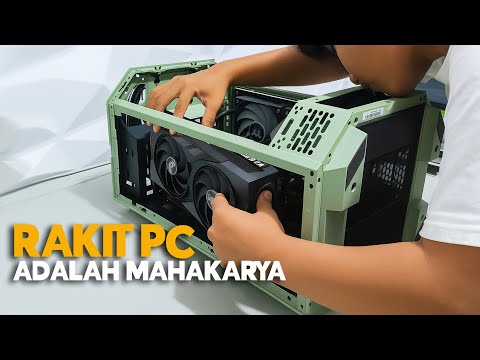SAYA COBA RAKIT PC YANG BEDA BANGET!  The Tower 250 Thermaltake