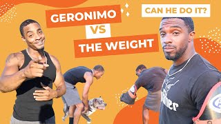 Geronimo the Beast: Insane Dog Weight Pull!