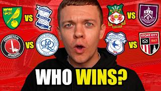 Championship Week 6 Score Predictions!