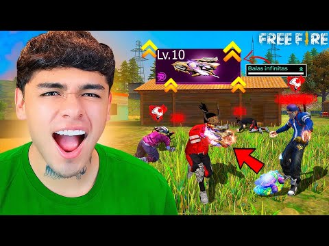 JAMÁS PENSÉ QUE LA NUEVA ARMA EVOLUTIVA FUERA CAPAZ DE HACER ALGO COMO ESTO!! FREE FIRE
