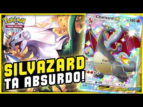 NOVA VERSÃO DE CHARIZARD COM SILVALLY É MUITO QUEBRADA! || Pokémon TCG Pocket #221