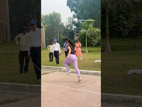 Triple jump 😱 #athletics #shorts #jump