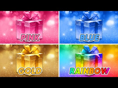 Choose Your Gift! 🎁 Pink, Blue, Gold or Rainbow 💗💙⭐️🌈 Quiz Kingdom