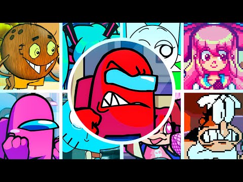 MELTDOWN but Every Turn a Different Character Sings🎙 (FNF FNF VS Imposter 2025)