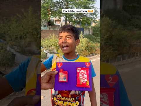 Poor helping special gifts 😍🥰 #gift #christmas #santaclaus #special #gift