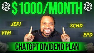 I Let ChatGPT Build Me a $1,000/Month Dividend Plan — It is GOOD!