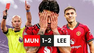 Nieudany powrót. Decyzje sędziowskie, słaba gra i tak to się toczy | Manchester United 1-2 Leeds