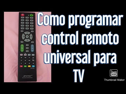 Como programar control remoto universal // Configurar control remoto para Smart TV