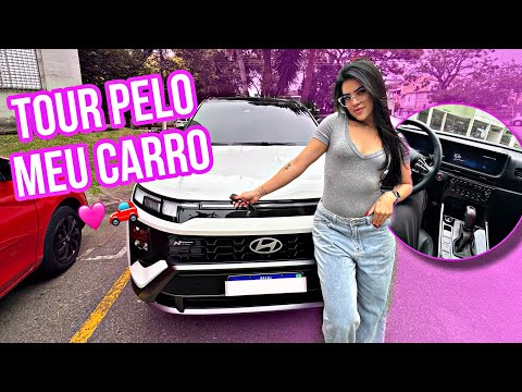 TOUR PELO MEU CARRO!! 🚗 🩷(CRETA NLINE 2025)