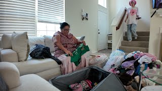 MI MAMÁ 🧓 SE LLEVA TODA LA ROPA 👚👗📦👀A 🇲🇽 🙀   LLEVAMOS LA TROCA 🚘A ENTREGAR A LA AGENCIA 🤷‍♀️🫢