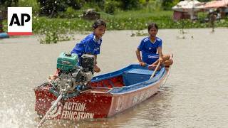YouTube video thumbnail: Iran War Risks Education of Children in Cambodia