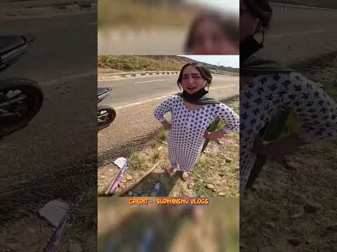 Ladki Ne Ye Kya Krdiya 🥺💀 #bikelover #biker #motovlog #r15 #bike #rider #shorts #ytshorts #zx10r