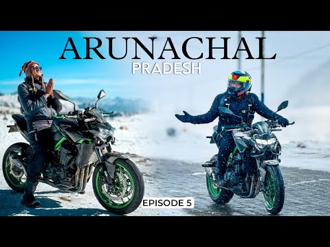 Extreme snowfall এর ভেতরে Superbike চালিয়ে cross করলাম আমি Sela Pass 🥶 ARUNACHAL DANGEROUS ROAD