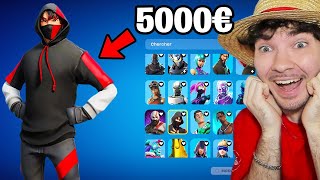 J'ai Échanger un Compte Fortnite à 1€ contre un Compte RARE à 5000€ !