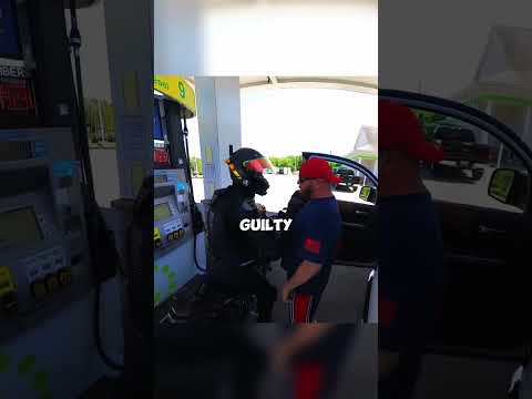 Angry Driver SL%PS Biker but Instantly Regrets It #bikers #facts