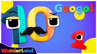 Wonderland: BIG NUMBERS Series: One to Googolplex Full Series | Learn to count