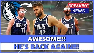 💥 EXCELLENT NEWS! HES BACK! LUKA DONCIC WAS RELIEVED! LATEST DALLAS MAVERICKS NEWS!