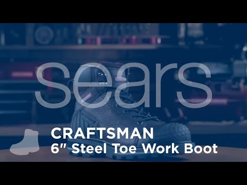 sears craftsman steel toe boots