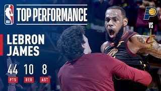 LeBron James 44 Points & A Game Winner!