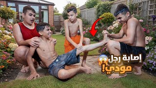 صارت عند مودي أصابة ‏أثناء النزال ! #2￼￼