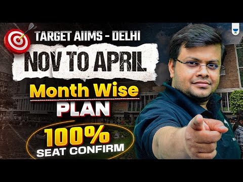 How to Crack AIIMS Delhi |Crack AIIMS D in Drop Year in 6 Months| Crack AIIMS Delhi without Coaching