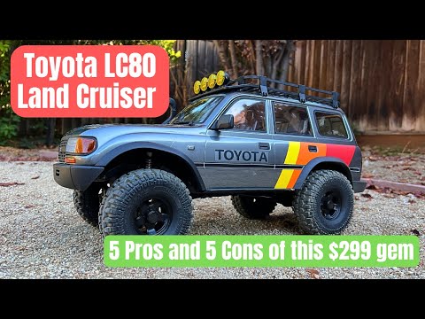 FMS Toyota Land Cruiser LC80 rc trail crawler - the best scale trail crawler for the money?