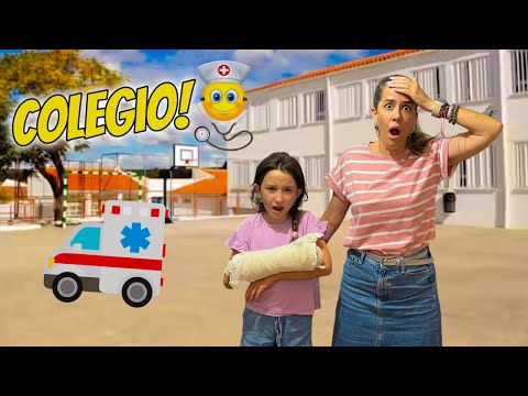 MARTINA SE HACE DAÑO EN LA MANO Y ME LLAMAN DEL COLEGIO PARA RECOGERLA! DOBLE TWINS