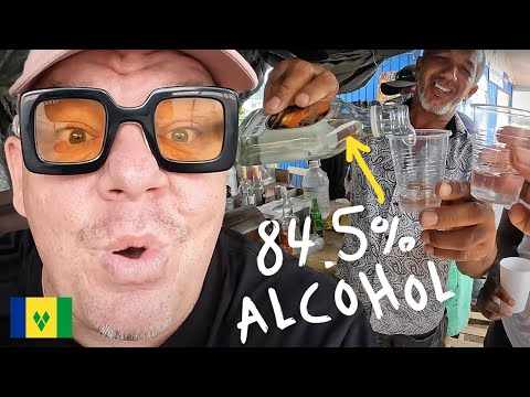 St. Vincent Has the World’s Strongest 84.5% Rum! 🇻🇨