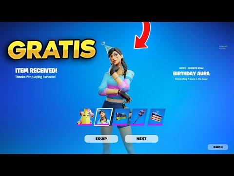 SKIN GRATIS para TODOS en FORTNITE!