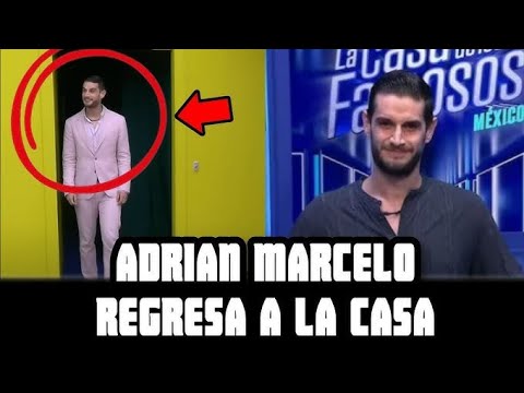 Adrian Marcelo REGRESA a la casa de los Famosos?