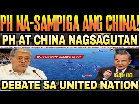 PILIPINAS pinahiya-ang-CHINA sa UNITED NATION DEBATE Tungkol sa WEST PHILIPPINES SEA