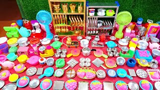 8 Minutes Satisfying with Unboxing Hello Kitty Kitchen Set |Small Wonders : Miniature ASMR Cute Game
