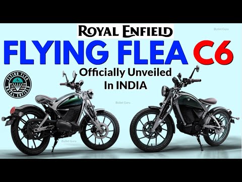 Royal Enfield EV Flying Flea C6 Officially Unveiled in India - Features, Price & Launch Details