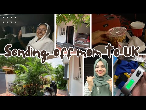 Sending off mom to UK / day in my life / zulfia's recipes