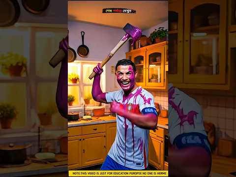 "🚨 Ronaldo Covered in Purple Ooze?! The Truth Will Shock You!🟣🐙 #ronaldo #cr7 #neymar #messi #shorts