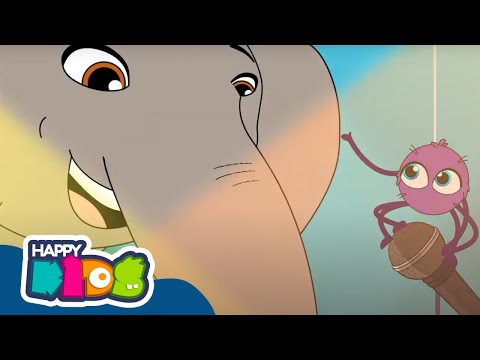 Un elefante se columpiaba 🐘🕸️ | Música Infantil Cristiana 2025✨🎵|🥳 Happy Kids