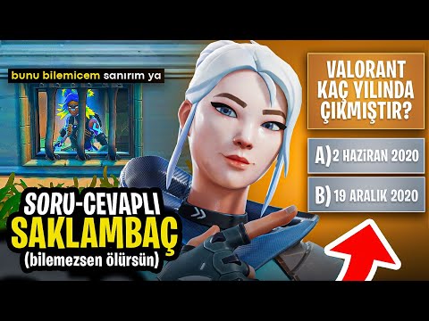 saklambaç AMA soruyu bilirsen yaşarsın #2 | #valorant