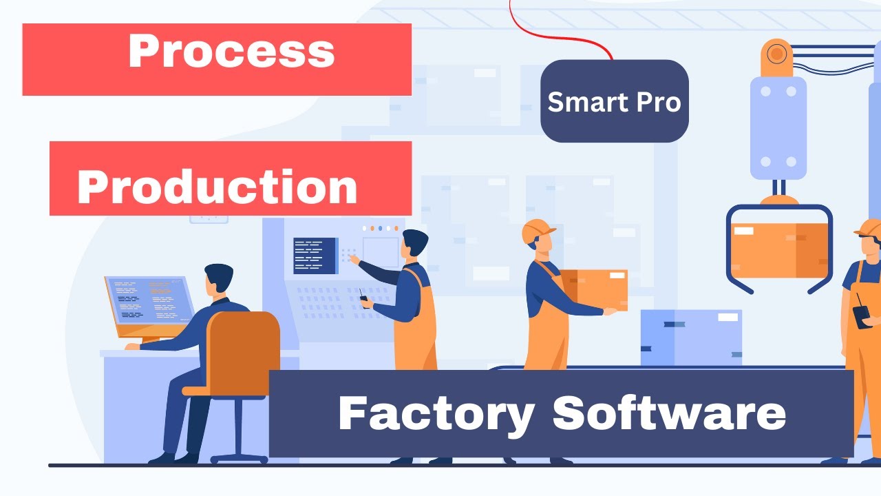 The Manufacturing process to production in ERP Smart Pro Software.@EasyErpSoftwareandEducation | 12/29/2022

The manufacturing process in ERP Smart Pro . This Software is used in Factory. Also, use in consuming items process in ...