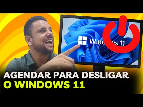 Passo a Passo Completo Para AGENDAR e PROGRAMAR o Sistema WINDOWS 11 Para DESLIGAR Sozinho