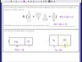Expanding and Factoring Expressions Mastery