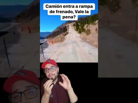 Rampas de Frenado #shortsvideo #conductor #camiones