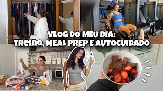 Minha Rotina Saudável + Autocuidado 🏋️‍♀️🍎 | Treino, Comida & Tempo para Mim