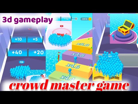 crowd master #shortfeed #gaming crowd master 3d android