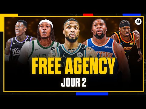LILLARD COUPÉ, YABUSELE AUX KNICKS, LE CONTRAT DE SGA : FREE AGENCY NBA, JOUR 2