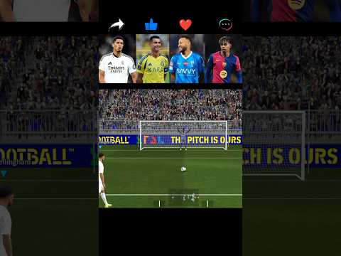 eFootball™ C Ronaldo, L yamal, Neymar Jr, J Bellingham, Your Best Penalty Kick, Challenge #efootball